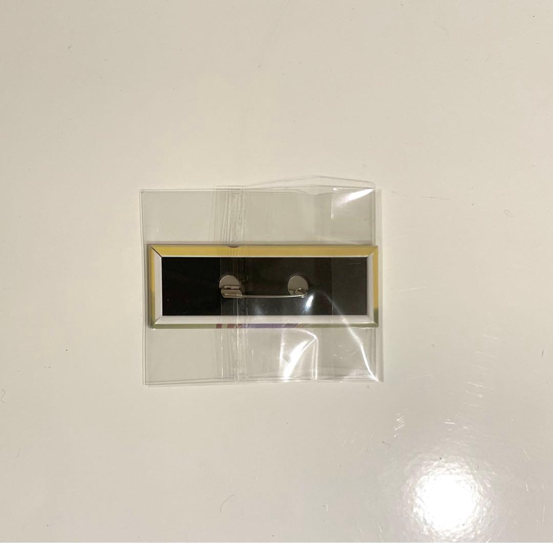 忍たま乱太郎　ロング缶バッジ　缶バッジ　尾浜勘右衛門　スクエア缶バッジ