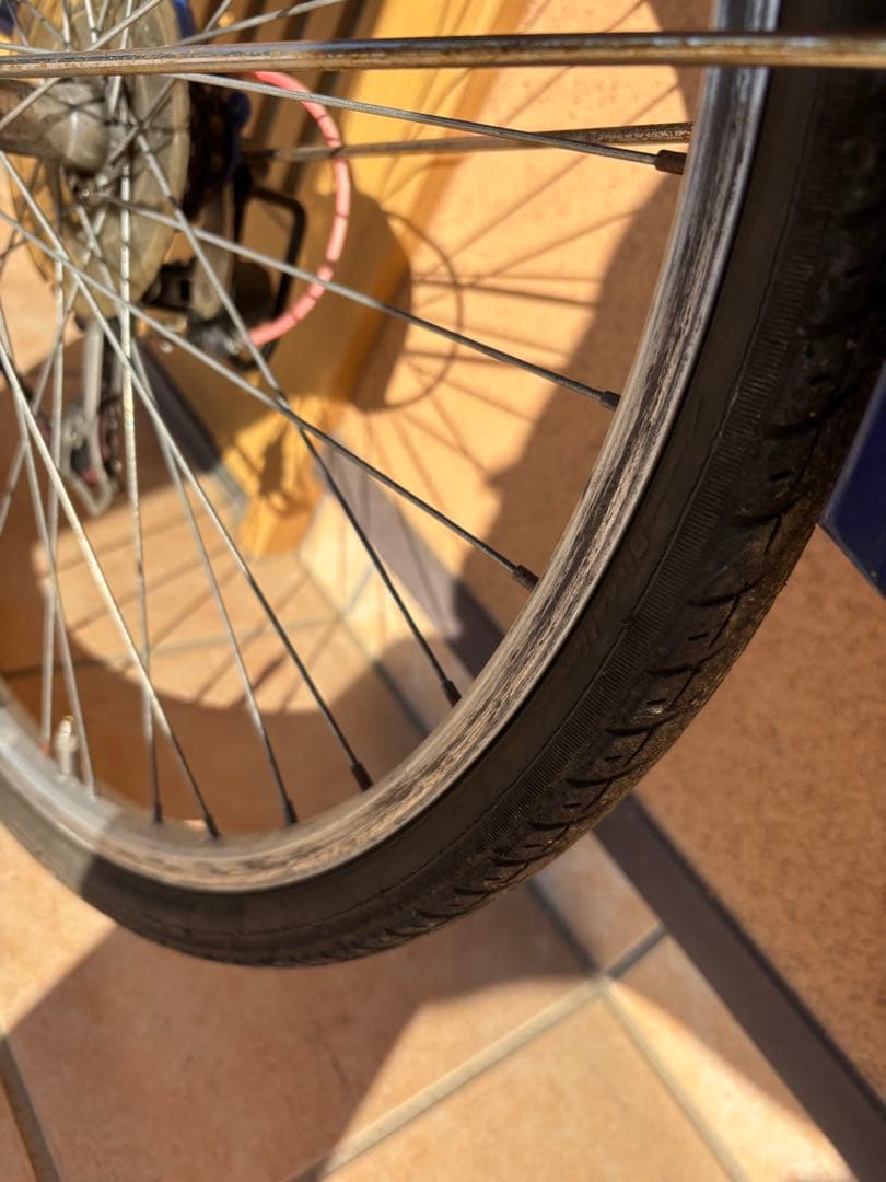 【訳あり】Ford フォード 折りたたみ自転車 26インチ ブルー 街乗り