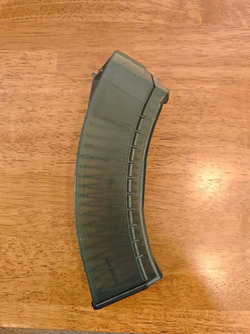 実物 ポーランド RADOM AK 7.62×39 クリアマガジン