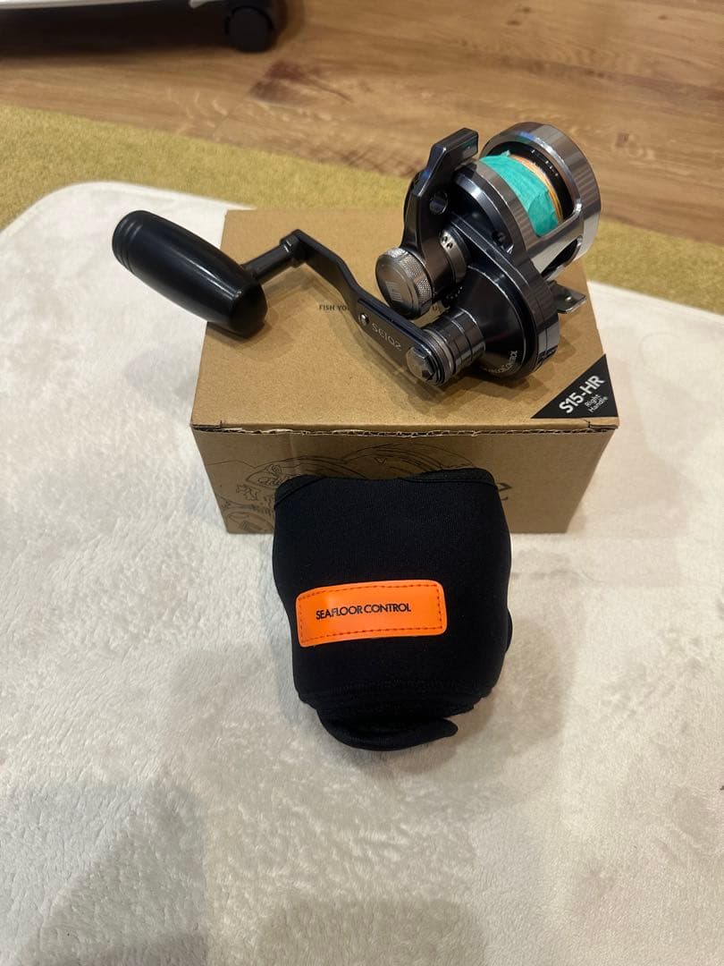 M*C様 SEIQZ S-15HR リール 専用ケース付き　シーフロアコントロー