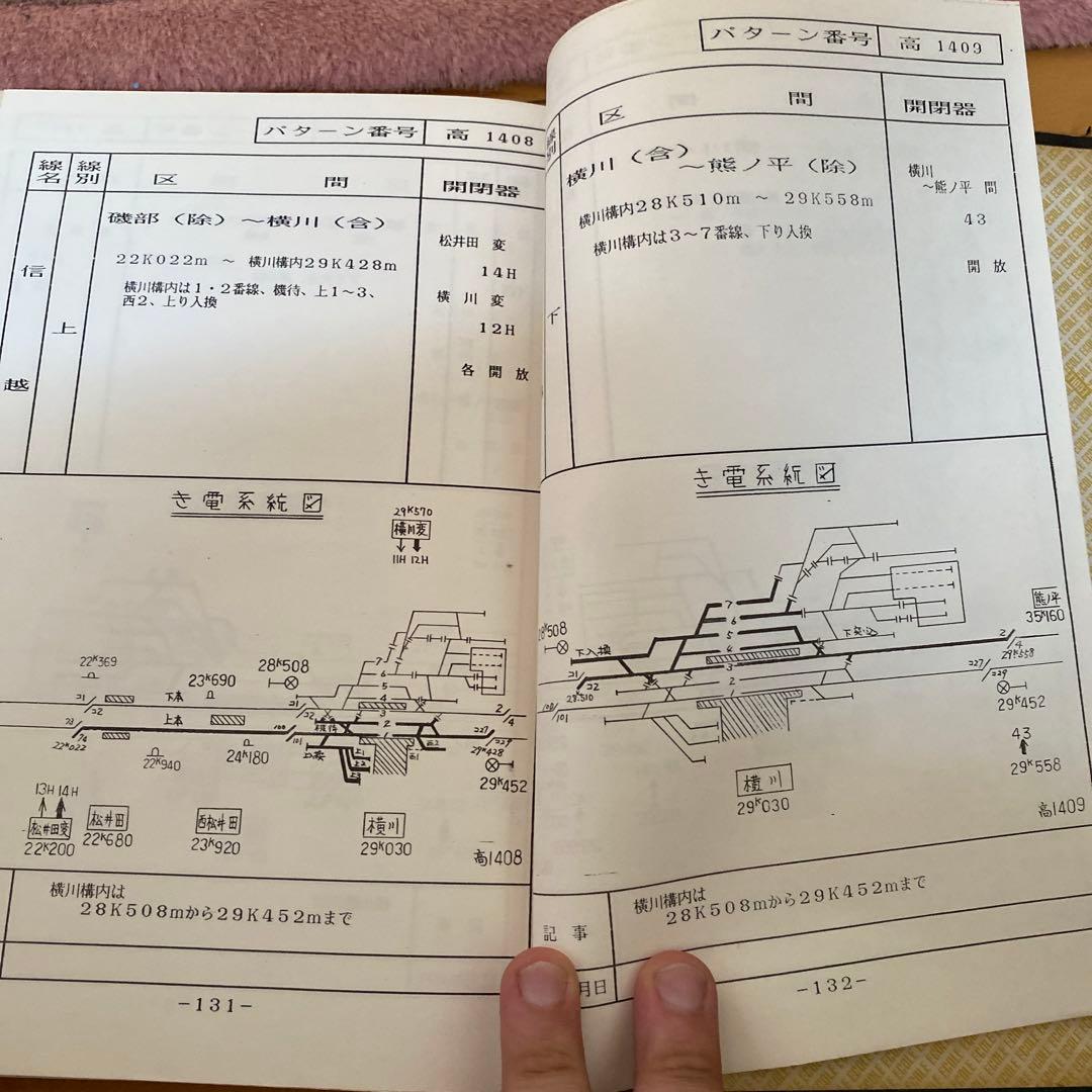 鉄道　高崎支社管内　き電停止区間