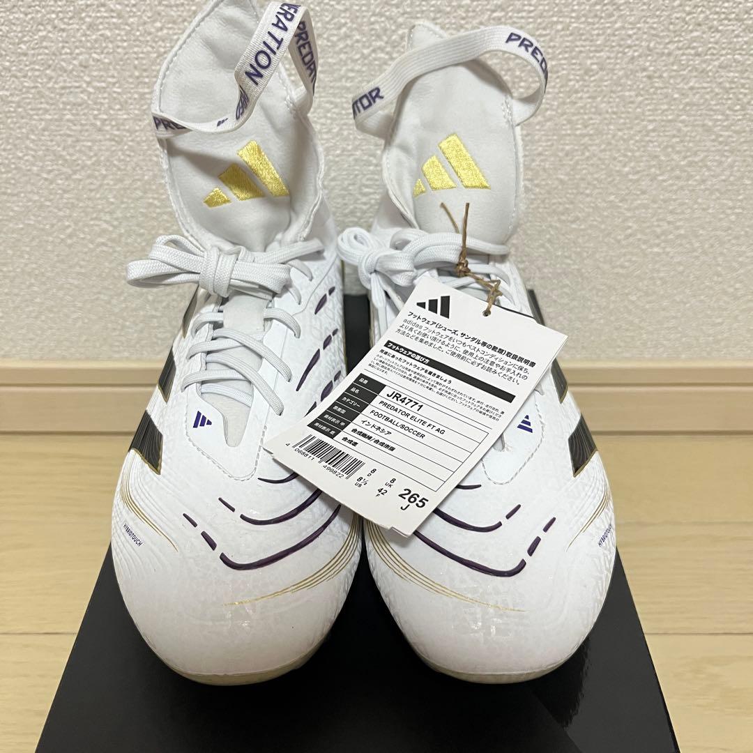 【新品】 プレデター エリート FT AG 26.5cm アディダス