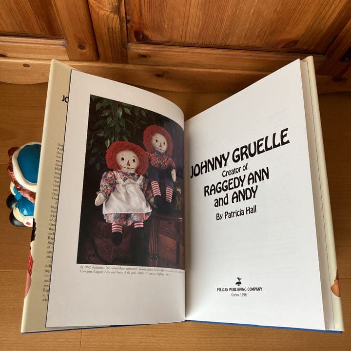 希少　超激レア　絶版　ラガディ　ジョニー・グルエル　洋書　アン&アンディ　原作者