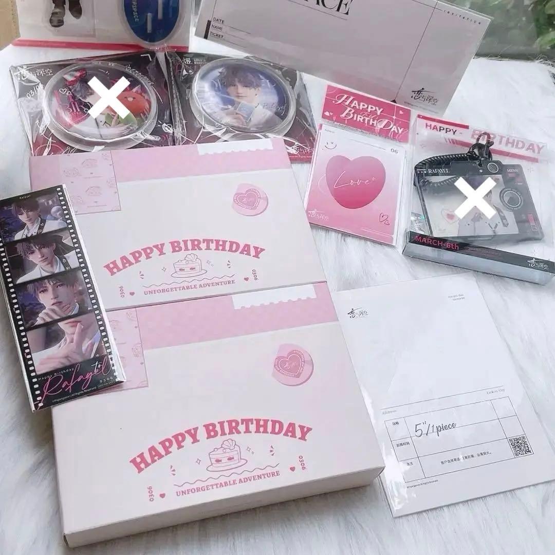 最終値下　恋と深空　ホムラ2024バースデー　8点セット　アクスタ　ポストカード