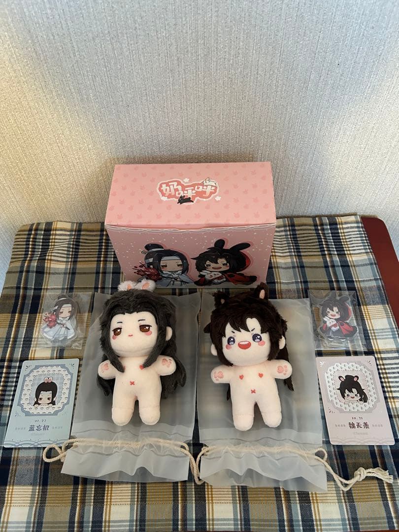 魔道祖師　kaze 10cm ぬいぐるみ(骨なし) 新品未使用