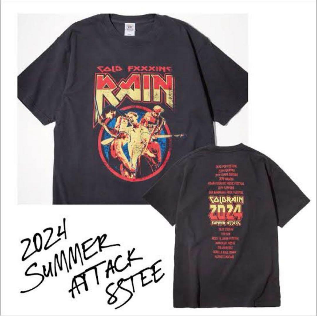 coldrain 2024 SUMMER ATTACK Tシャツ XL