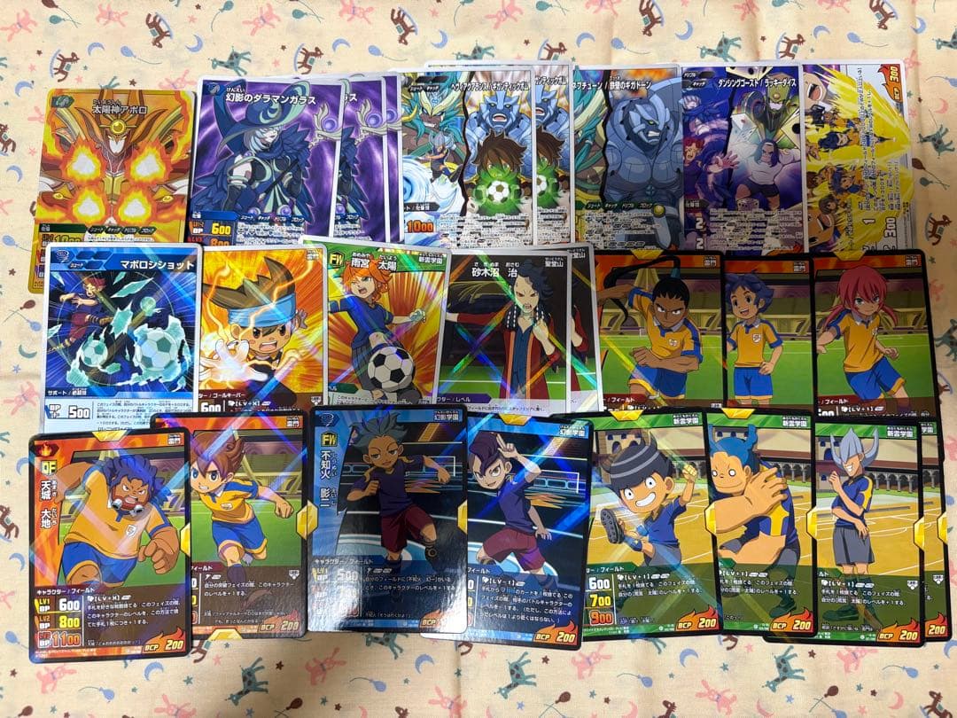 イナズマイレブン　トレーディングカードゲーム等　大量