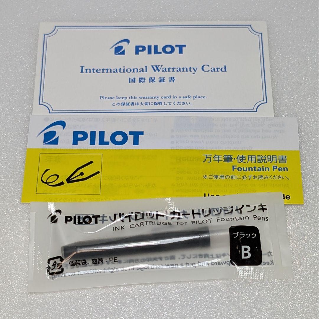 パイロット カスタム74 ダークブルー M 中字