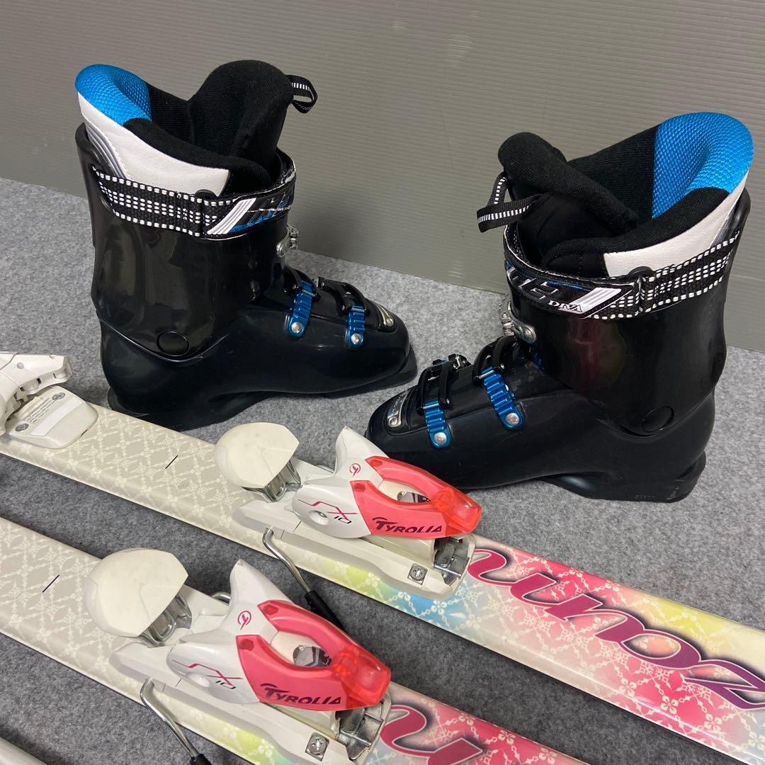 ★メンテナンス済　大人スキーセット　板145cm ブーツ 25cm