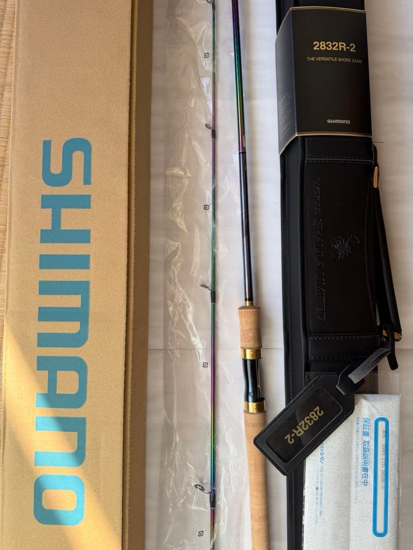 【未使用品】シマノ ワールドシャウラ リミテッド 2832R-2 納品書有り