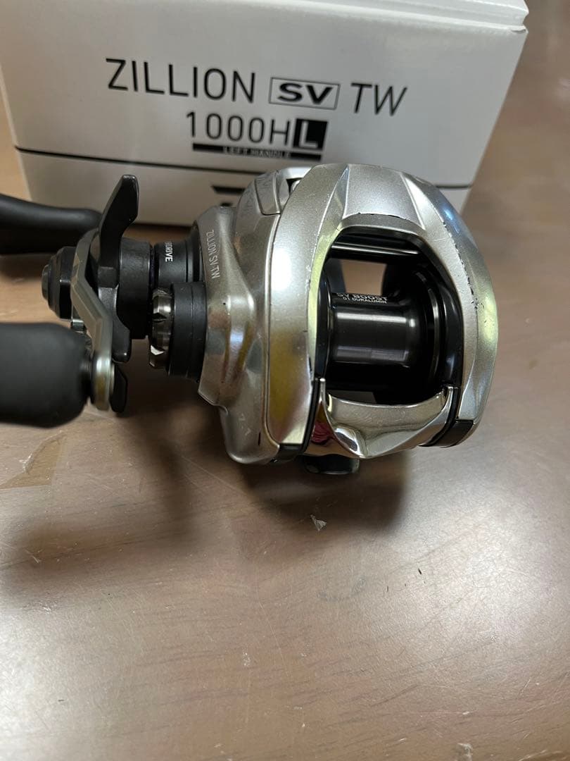 ZILLION SV TW 1000HL ベイトリール　ラインおまけ付