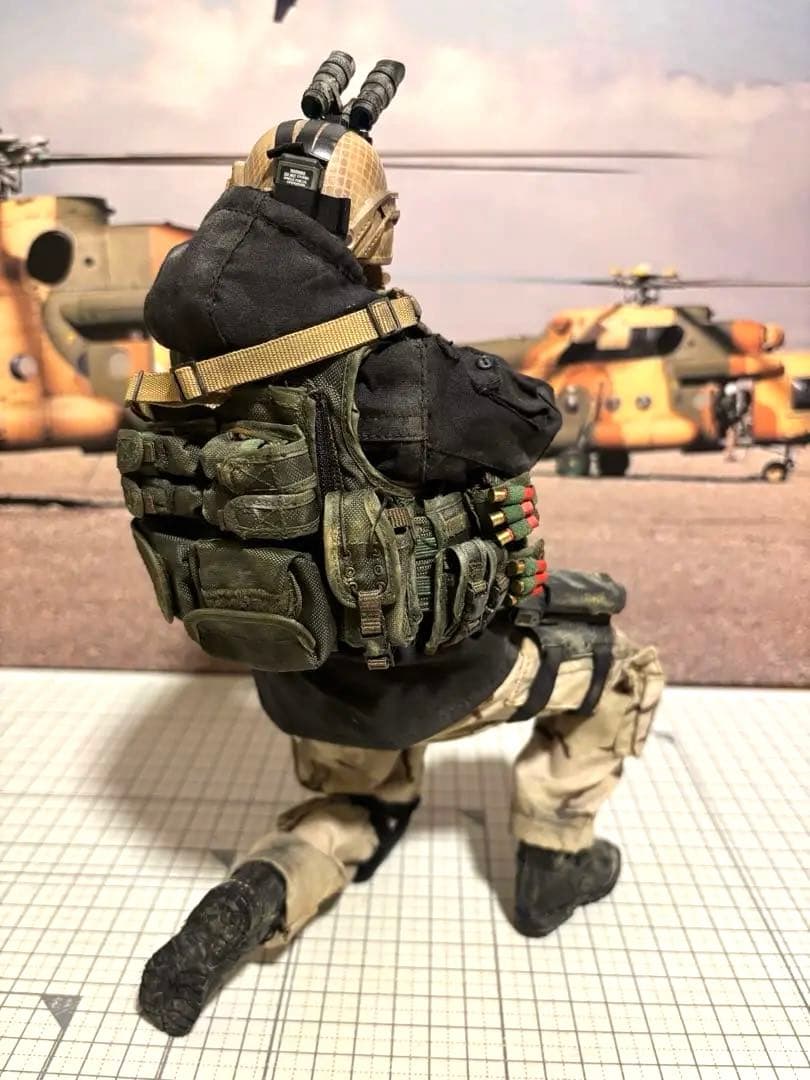 WARFARE風ミリタリーフィギュア damtoys 12インチ カスタム