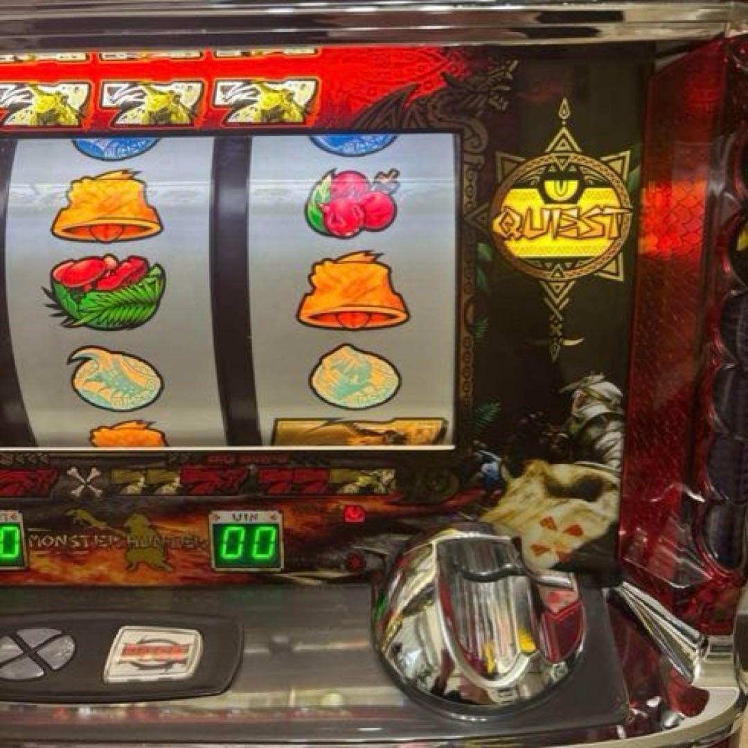白ロム搭載機　スロット実機　初代モンスターハンター