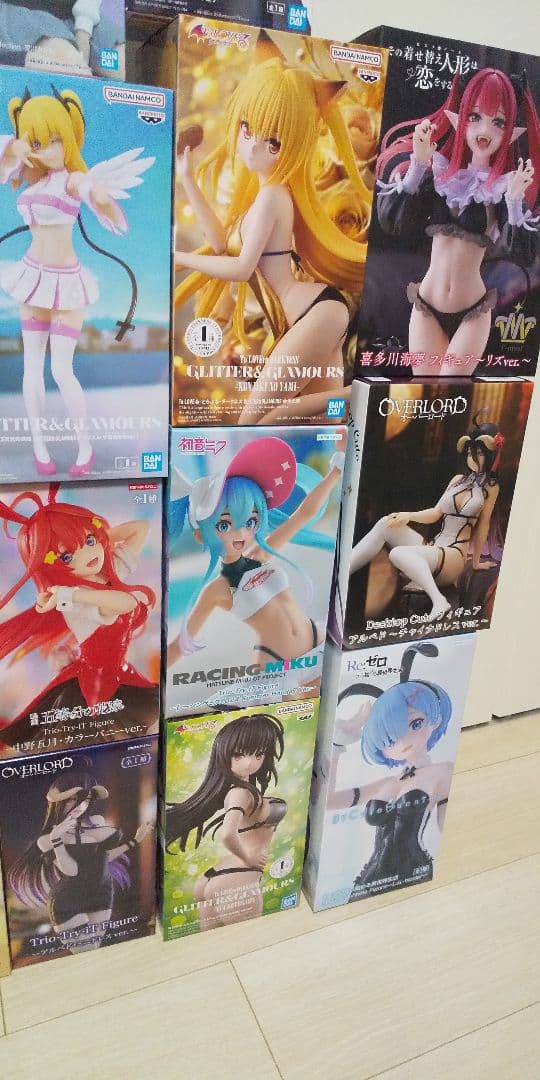 最終値下げ美少女フィギュアセット20体　着せ恋　オバロ　TOLOVEる　バニー