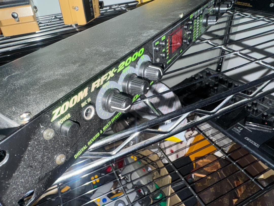ZOOM RFX-2000 デジタルリバーブ アダプターなし