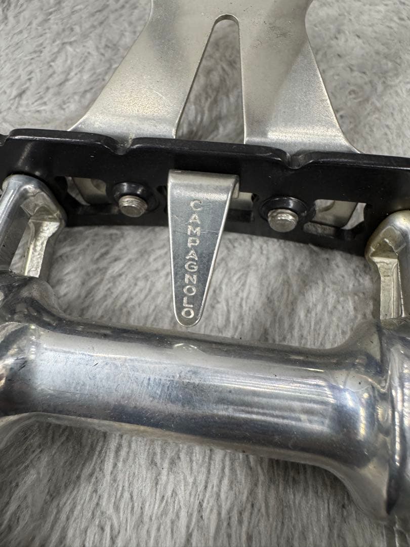 Campagnolo カンパニョーロ トゥークリップ付きペダル　ストラップ付属