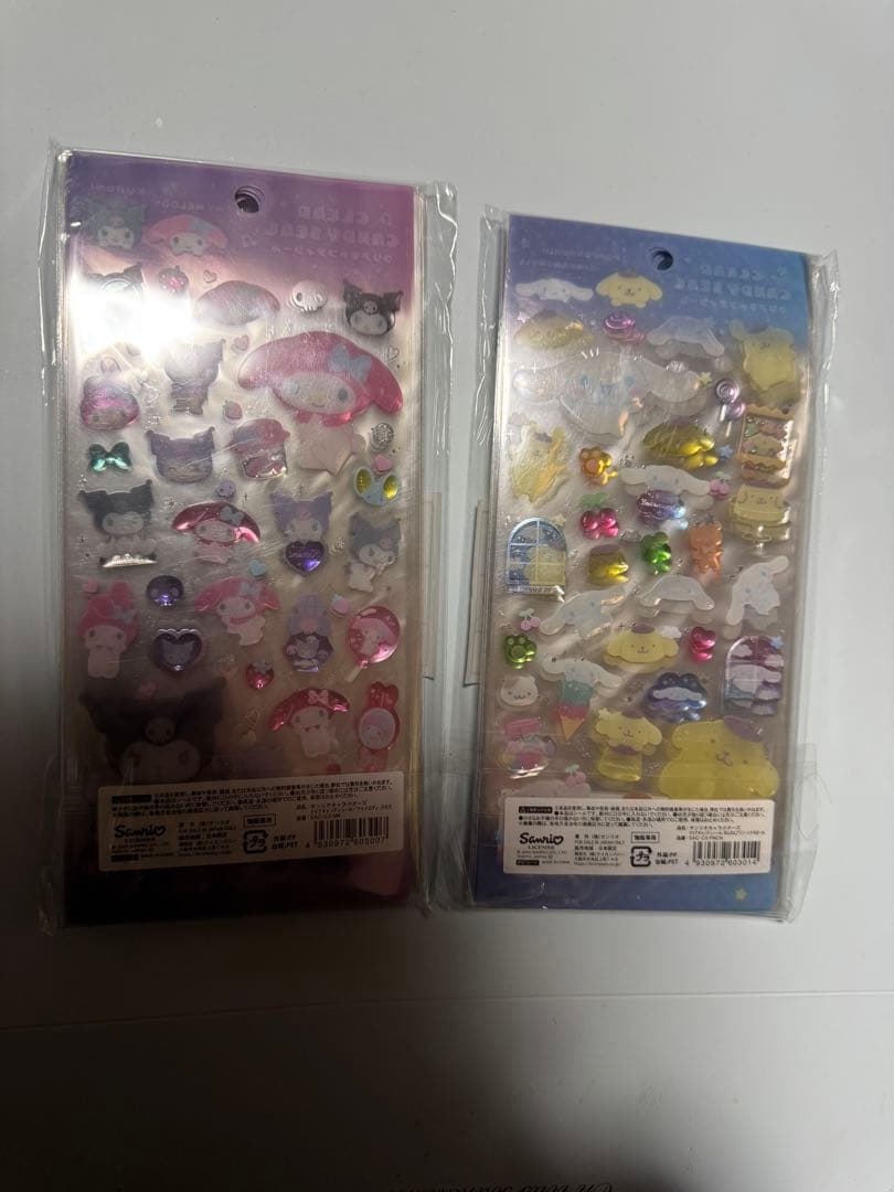 クリアキャンディシール　サンリオ4種✖️10枚セット 合計40枚