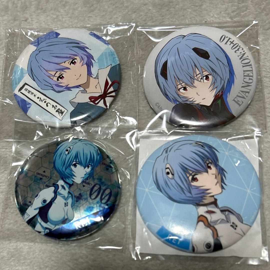 綾波 缶バッジ エヴァンゲリオン