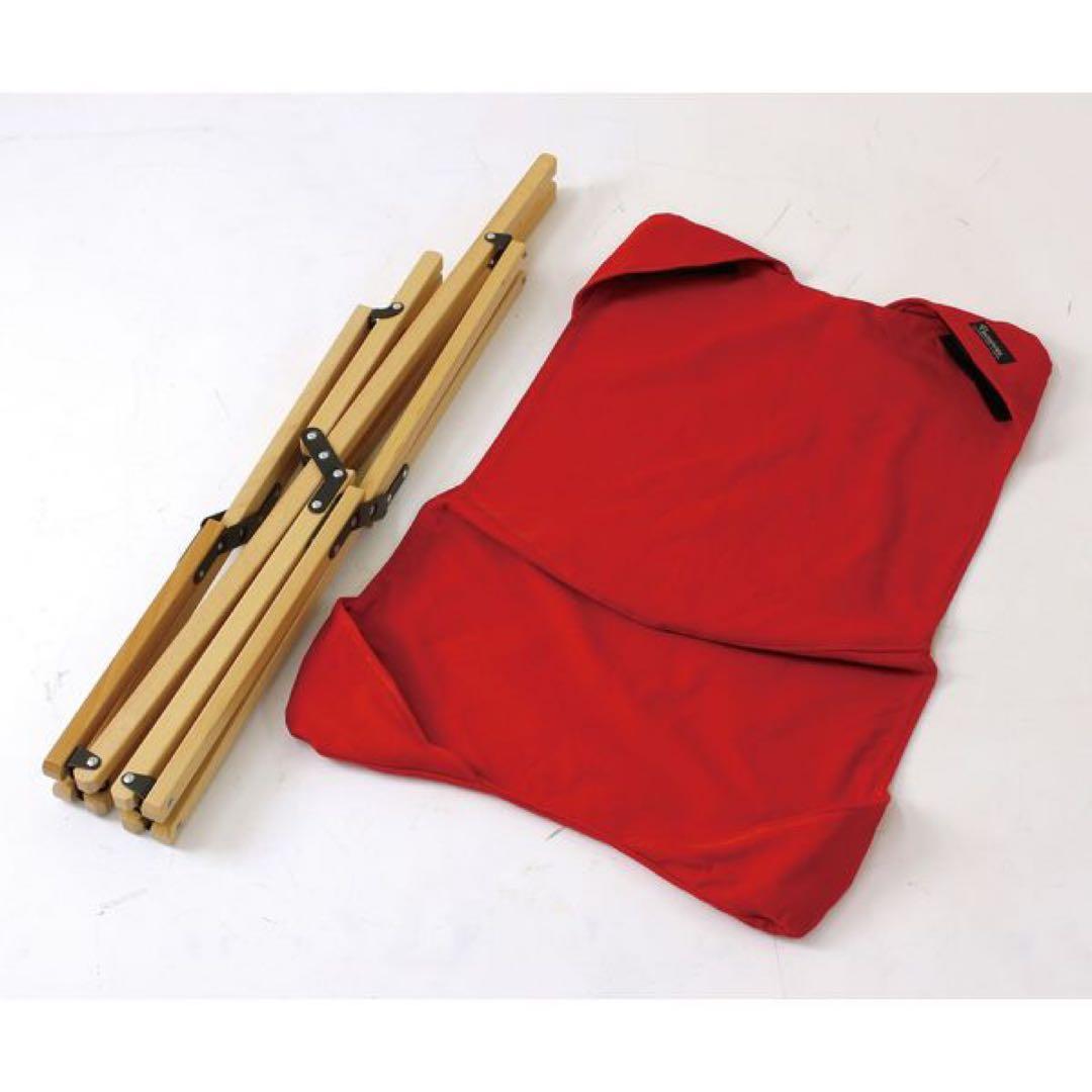 スパイス バカンス 折りたたみチェア レッド