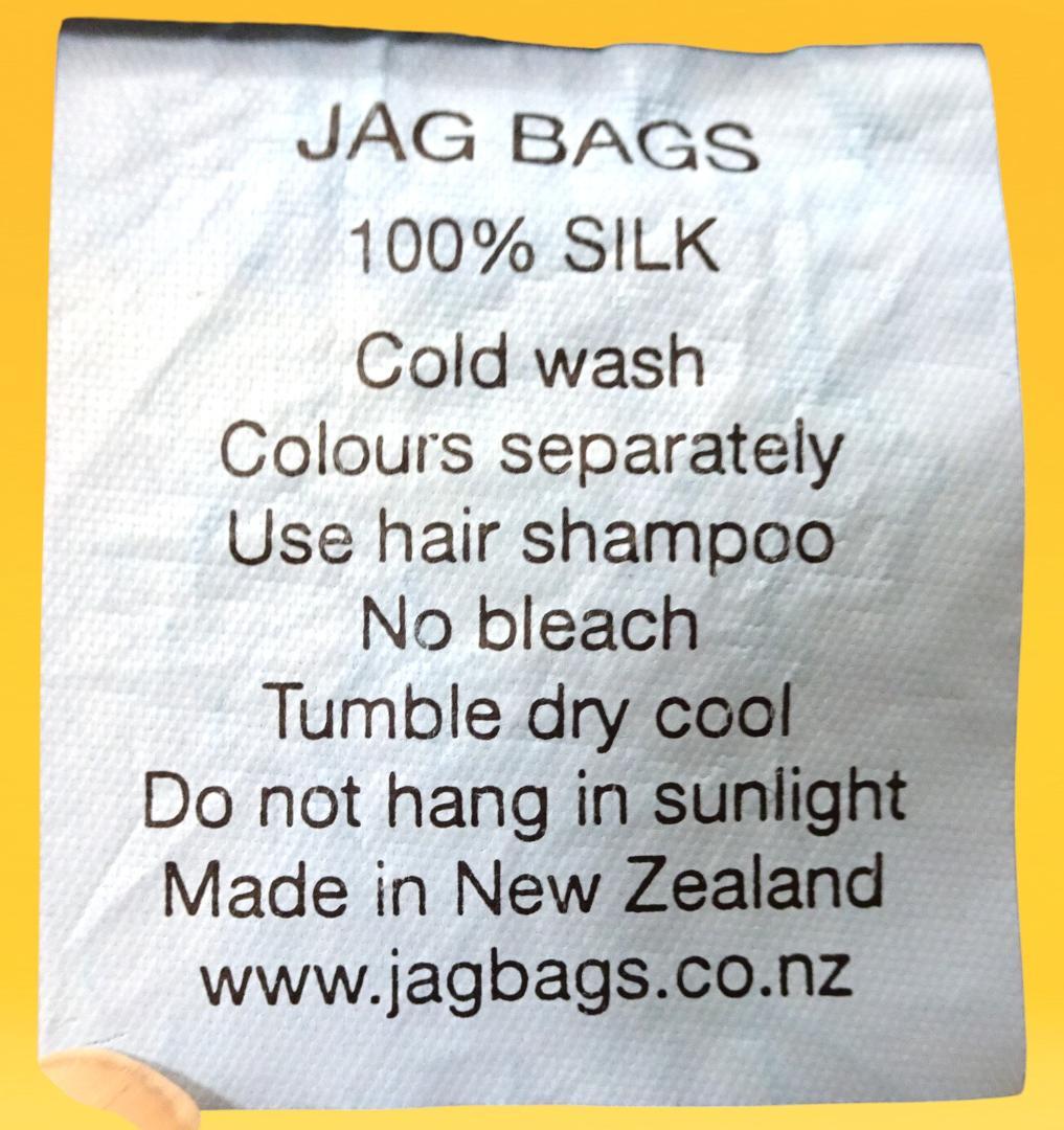 超希少　JAG BAGS　 純シルク100％　寝袋　インナーシーツ