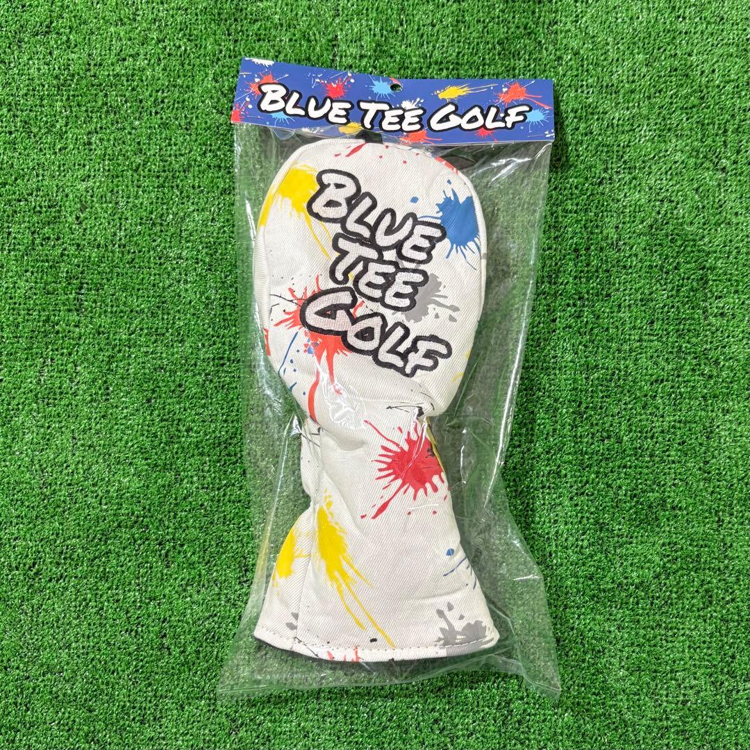 BLUE TEE GOLF デニムキャディバッグ フード・ヘッドカバー付き
