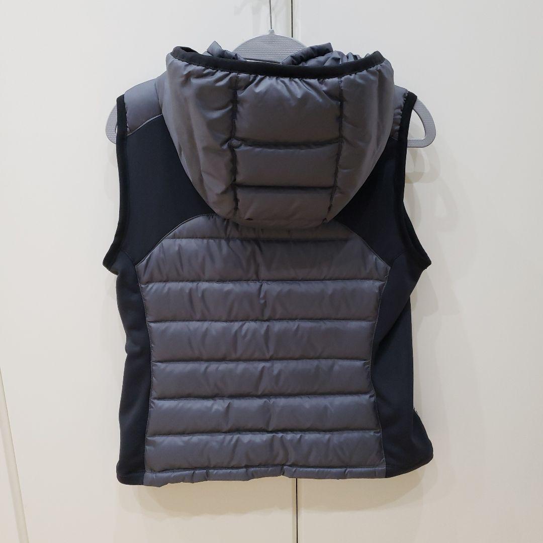 【美品】JUN&ROPE ダウンベスト グレー