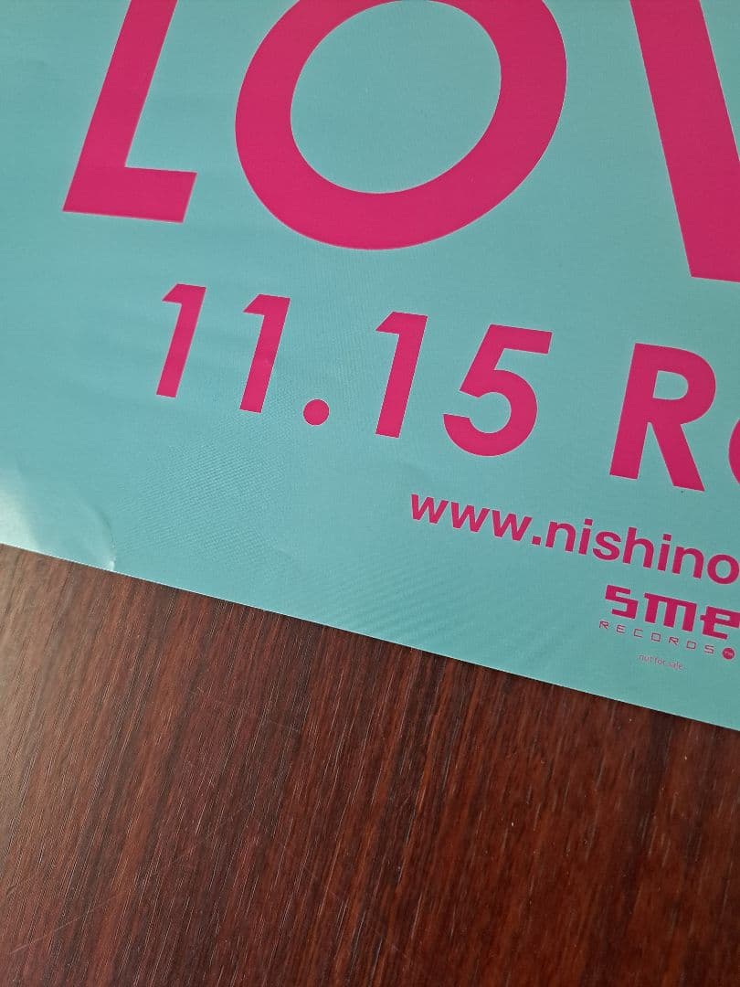 【激レア/超貴重/当時物】西野カナ「LOVE it」★ポスター