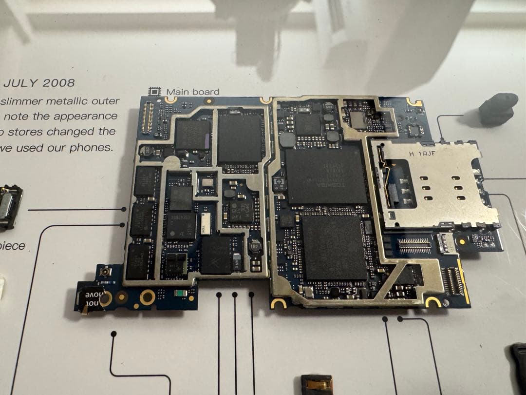 【GRID】 アップルiPhone 3Gホワイト分解標本フォトフレームApple