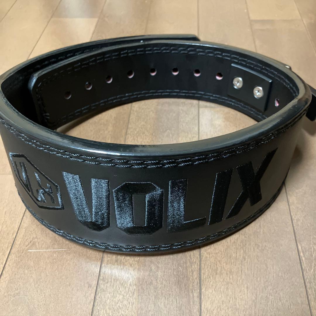 VOLIX トレーニング・パワーベルト ブラック M