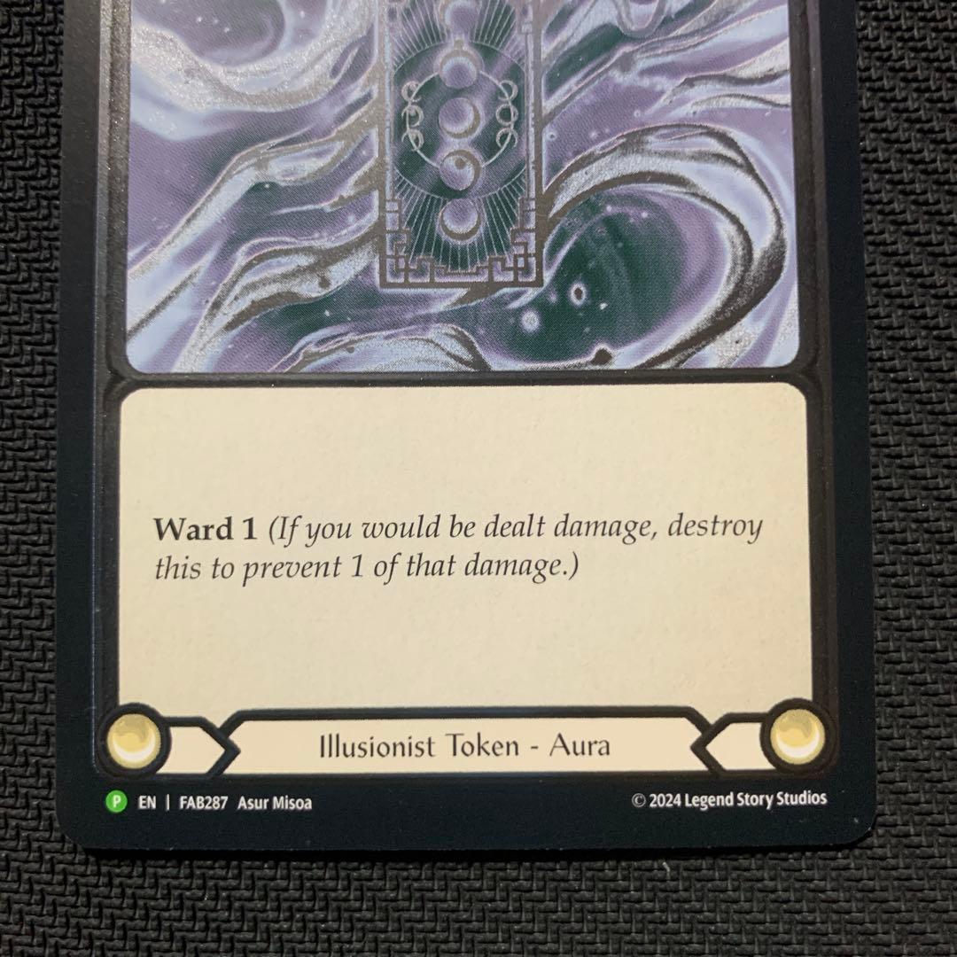 fab spectral shield cold foil エニグマ版　白