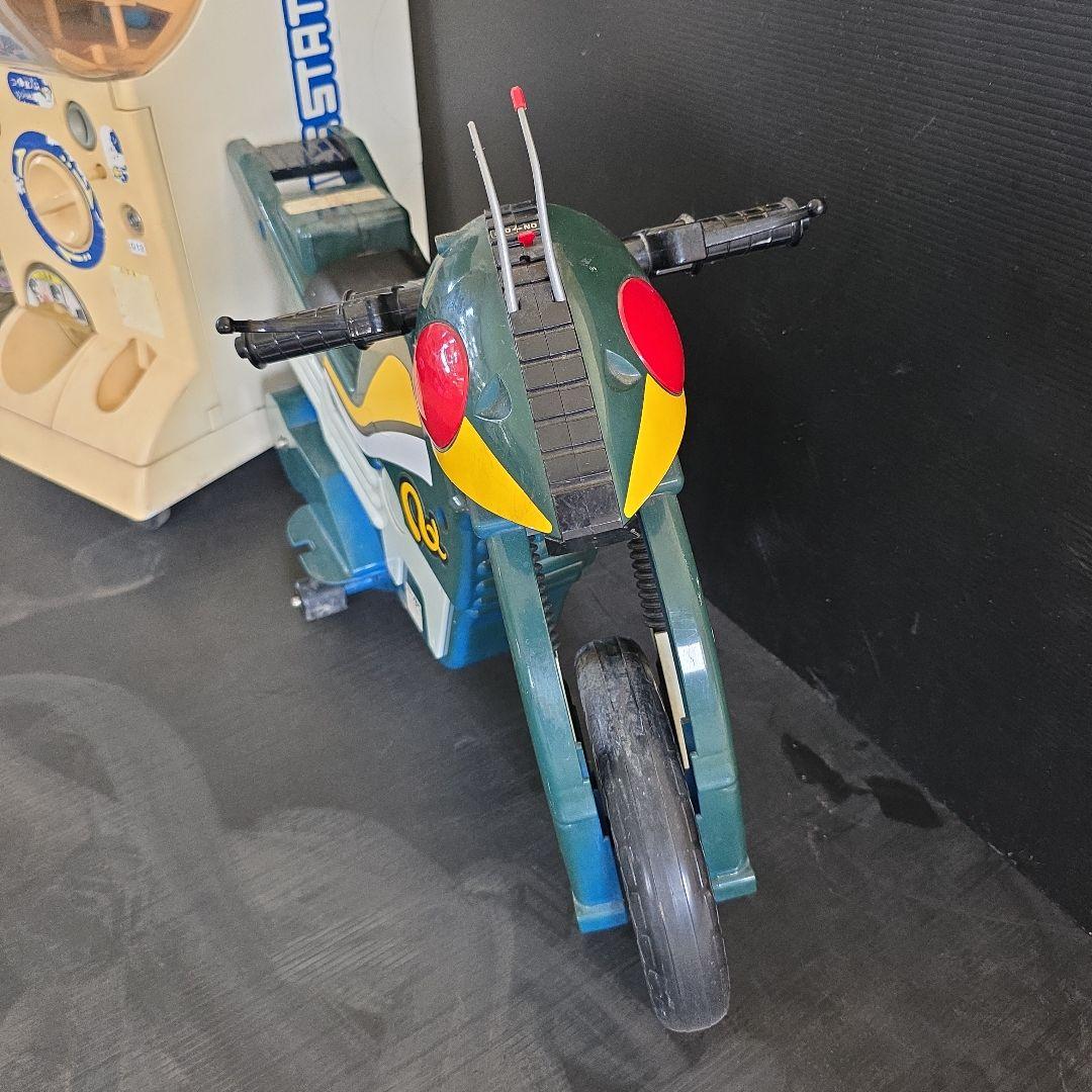 仮面ライダーBLACK　RX　子供　乗り物　マシンアクロバッター　昭和　レトロ