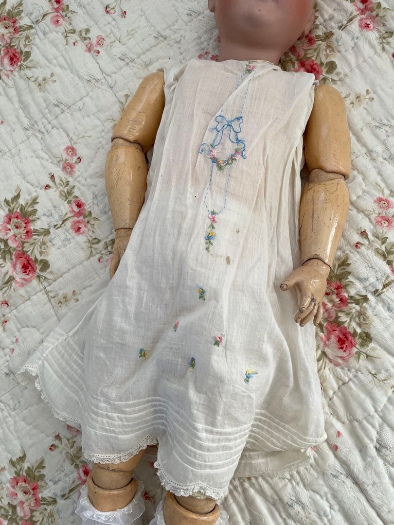 ˚✧₊⁎ アンティークビスクドール 大きなDaisyちゃん⁎⁺˳✧༚80㎝の子