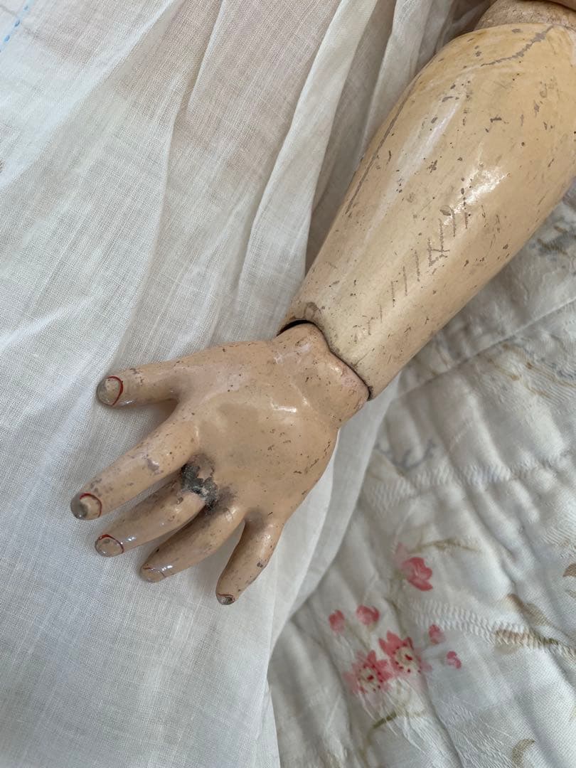 ˚✧₊⁎ アンティークビスクドール 大きなDaisyちゃん⁎⁺˳✧༚80㎝の子