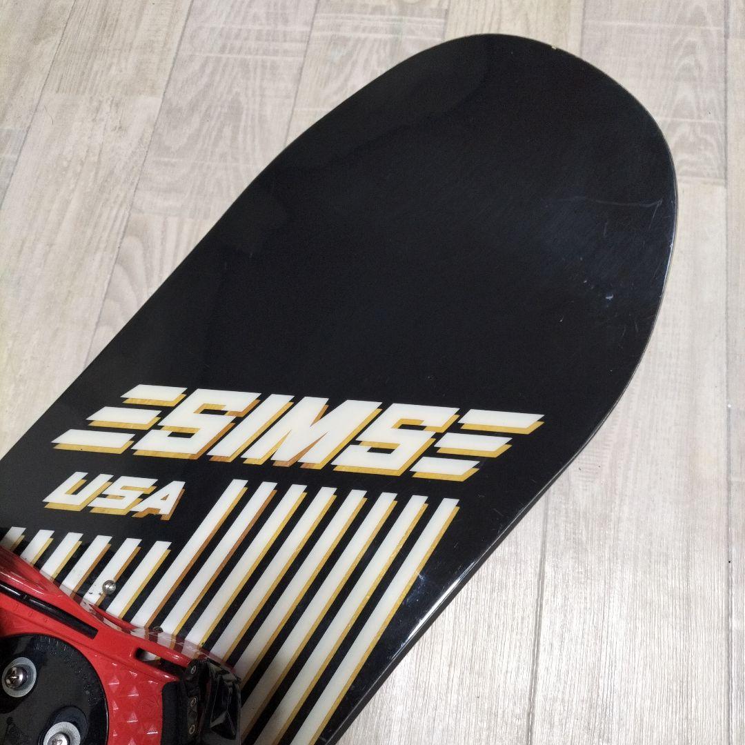 SIMS シムス　BURTON スノーボード板　キャンバー　スノーボードセット