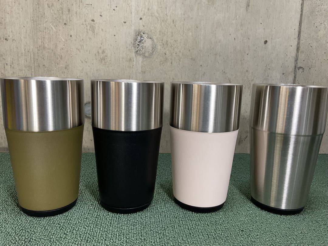 美品 サーモタンブラー 470 4色セット スノーピーク  peak