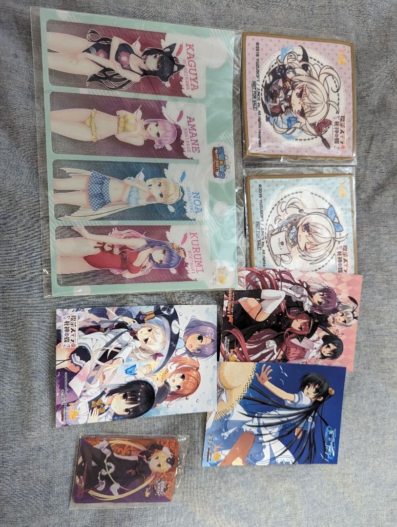 ゆずソフト関連グッズ販売