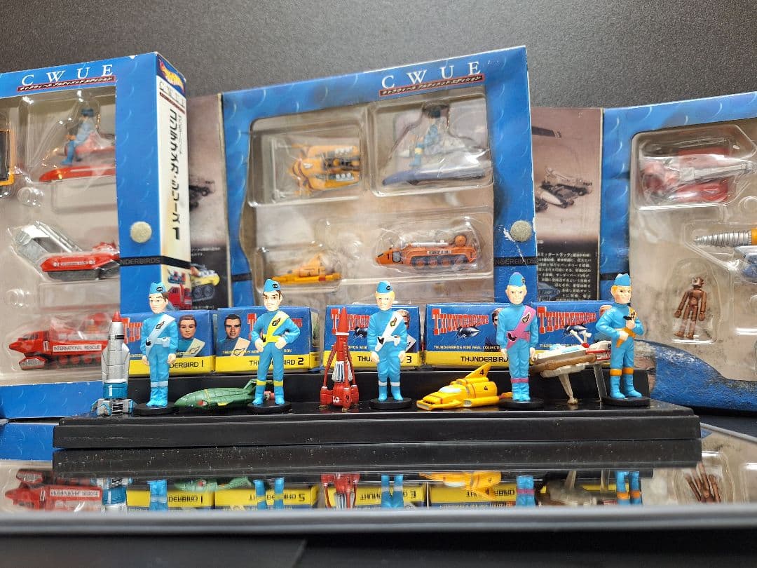 サンダーバード フィギュア キャラウィール 色々まとめて当時物 レア！傷有