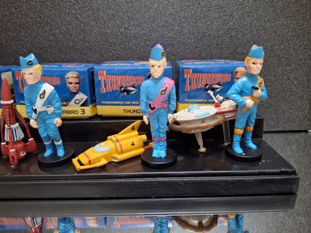 サンダーバード フィギュア キャラウィール 色々まとめて当時物 レア！傷有