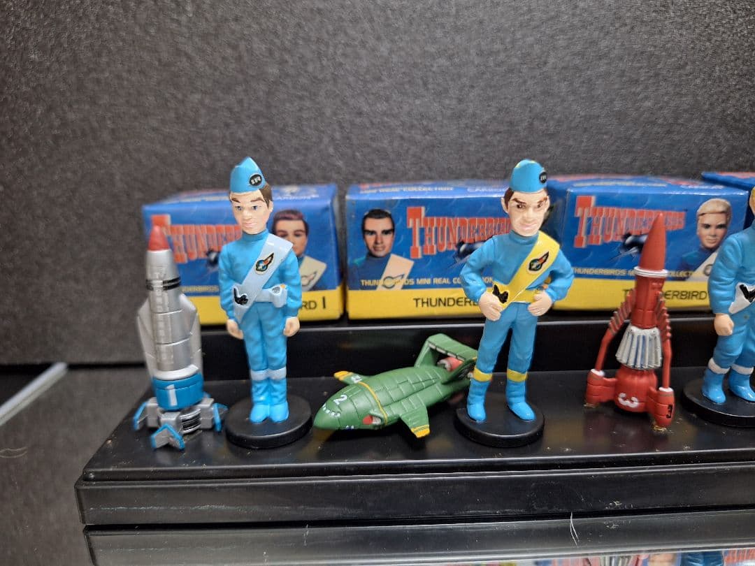 サンダーバード フィギュア キャラウィール 色々まとめて当時物 レア！傷有