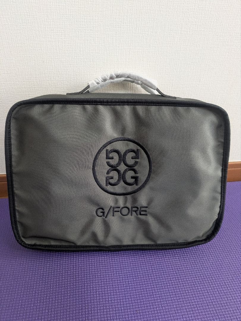 新品非売品★G/FORE ジーフォア刺繍4Gロゴ トラベルバッグバッグインバッグ