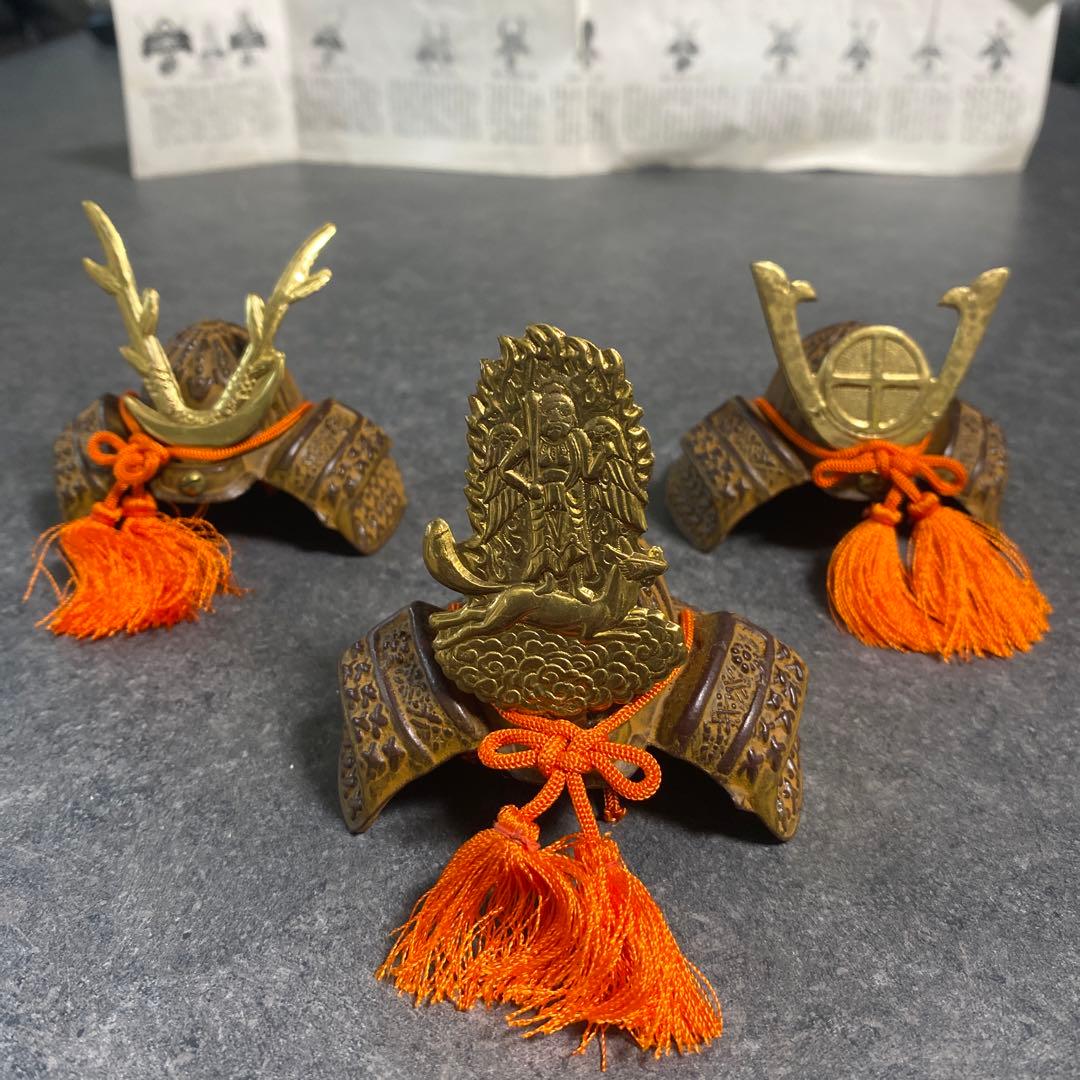 豆兜15点セット　戦国武将　兜