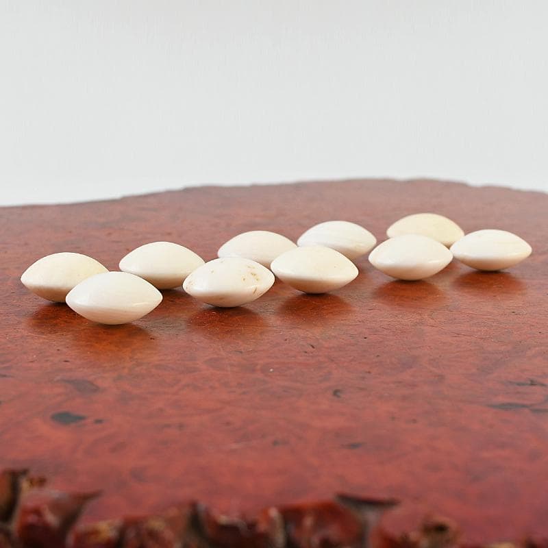 囲碁　碁石　本蛤碁石　那智黒碁石　碁笥　一套　時代箱付　H　R9082