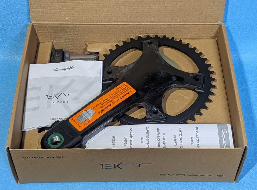 campagnolo ekar カーボンクランクセット 165mm 42t