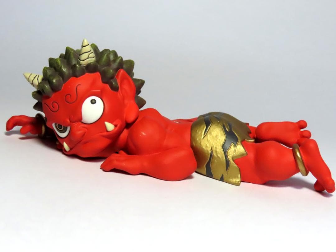 【瀧下和之】　千代の富士　　鬼踏み：赤　　千代の富士フィギュア