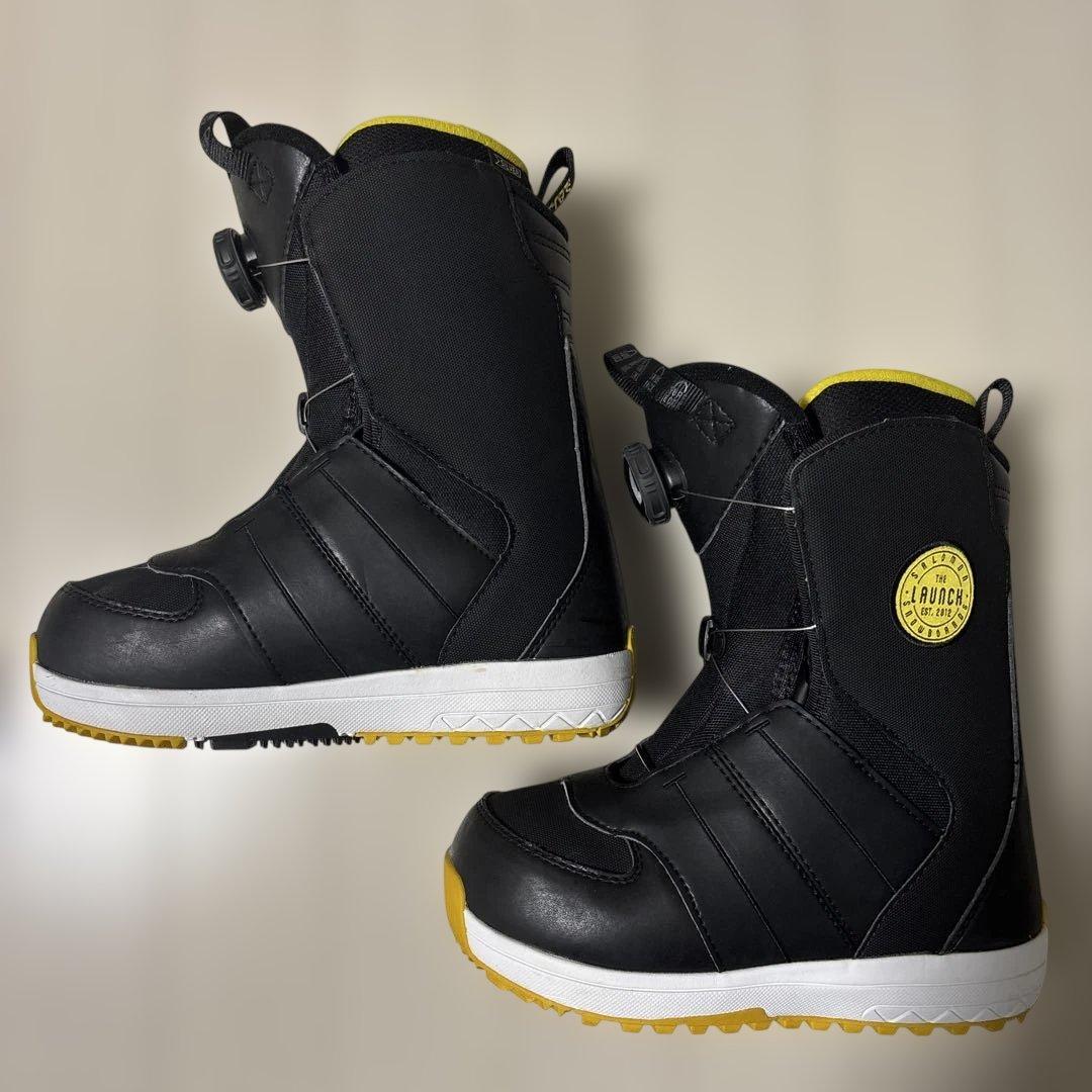 サロモン キッズ スノーボードブーツ　LAUNCH BOA JR 20cm 美品