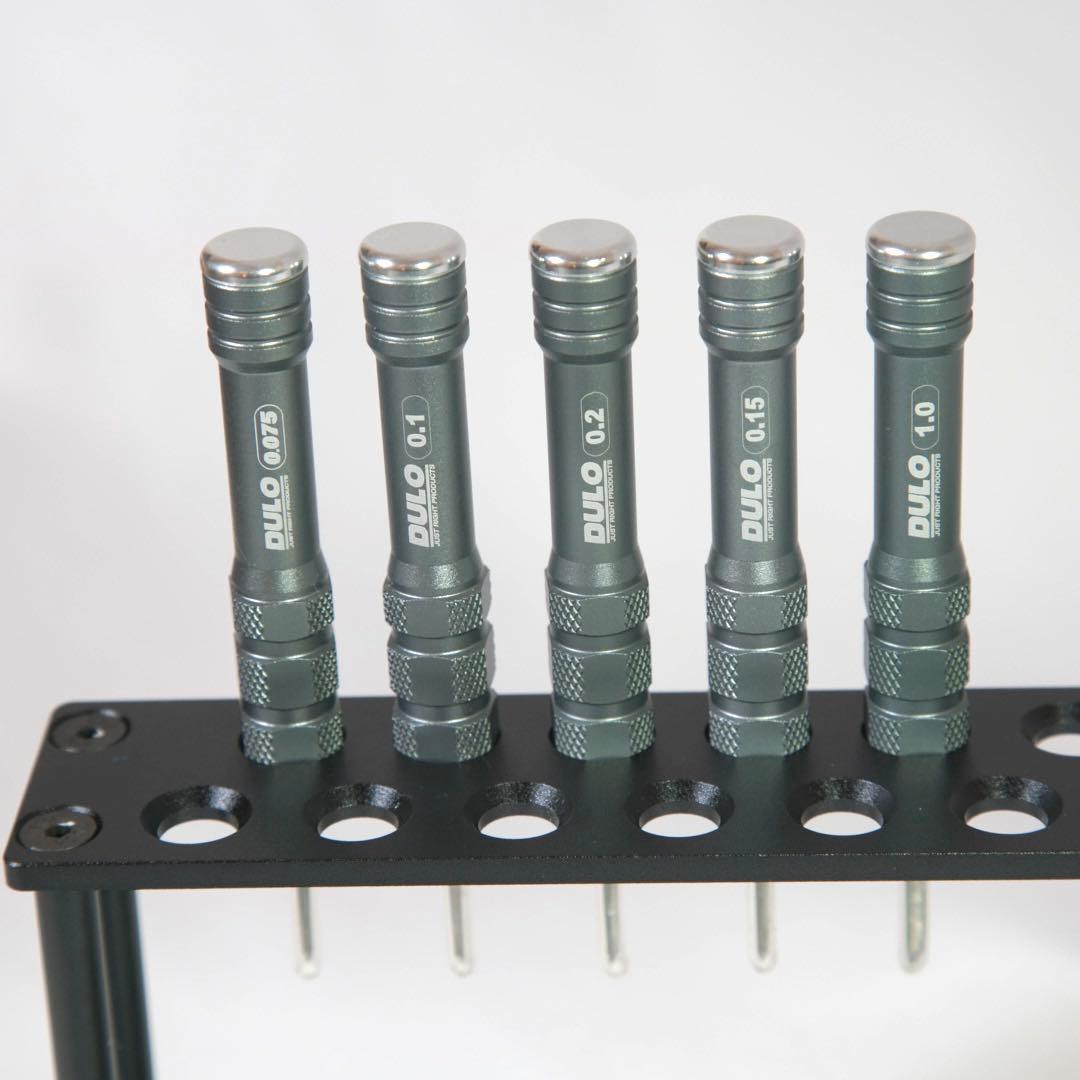 DULO グリップ付タガネ 【 タングステンブレード】タガネ5本＋スタンドセット