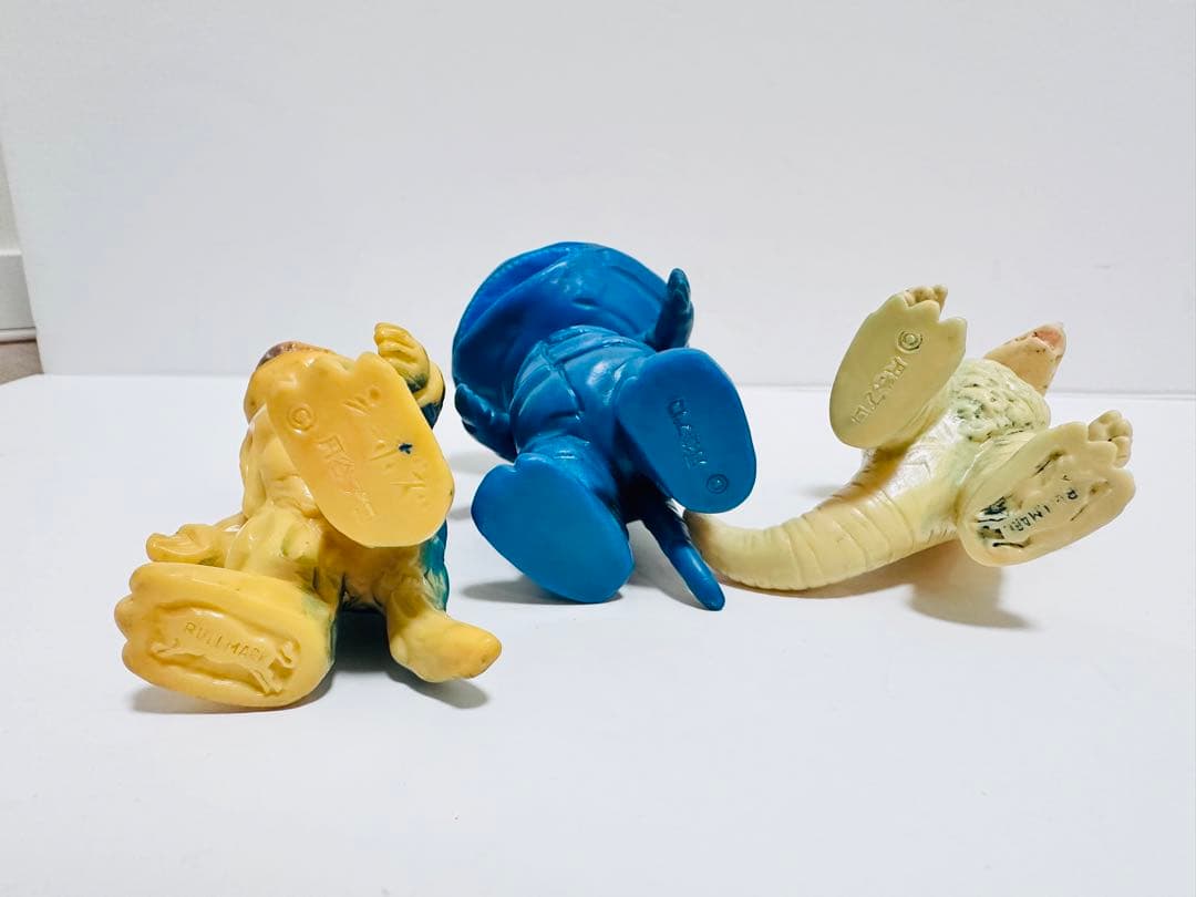 訳あり　ブルマァク　ソフビ 3体セット