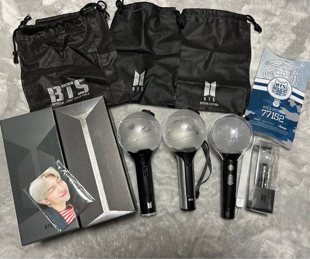 BTS ペンライト アミボム セット