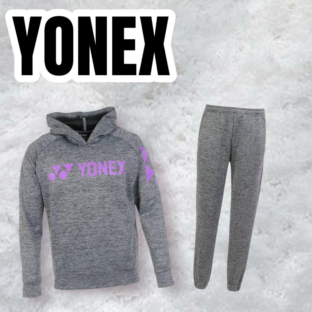 YONEX　ヨネックス　トーニングウェア　ロゴ　長袖　トレーナー　セットアップ
