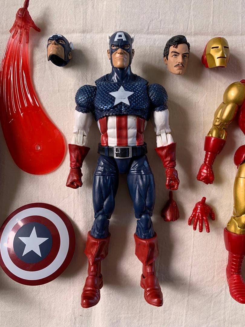 マーベルレジェンド キャプテンアメリカ アイアンマン ソー 80周年 3体セット